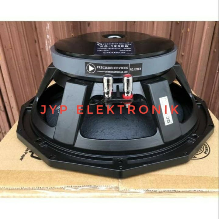 KOMPONEN SPEAKER PRECISION DEVICES PD123ER / PD 123ER 12 INCH