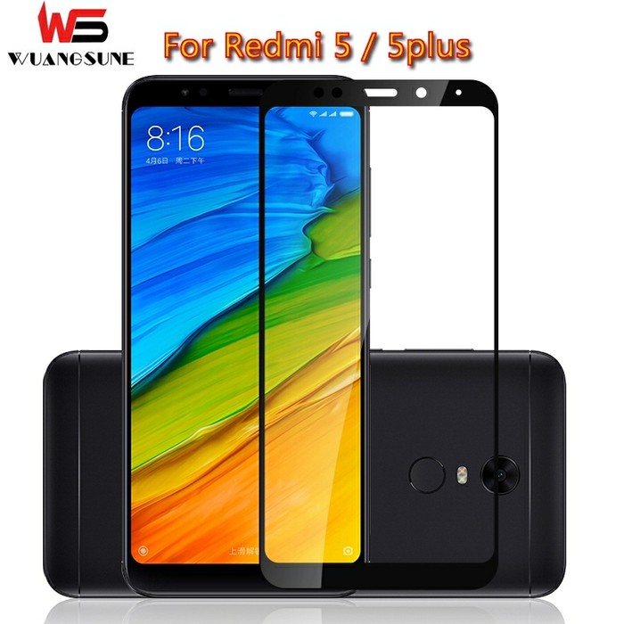 Tempered Glass Full Warna Redmi 5 5 Plus