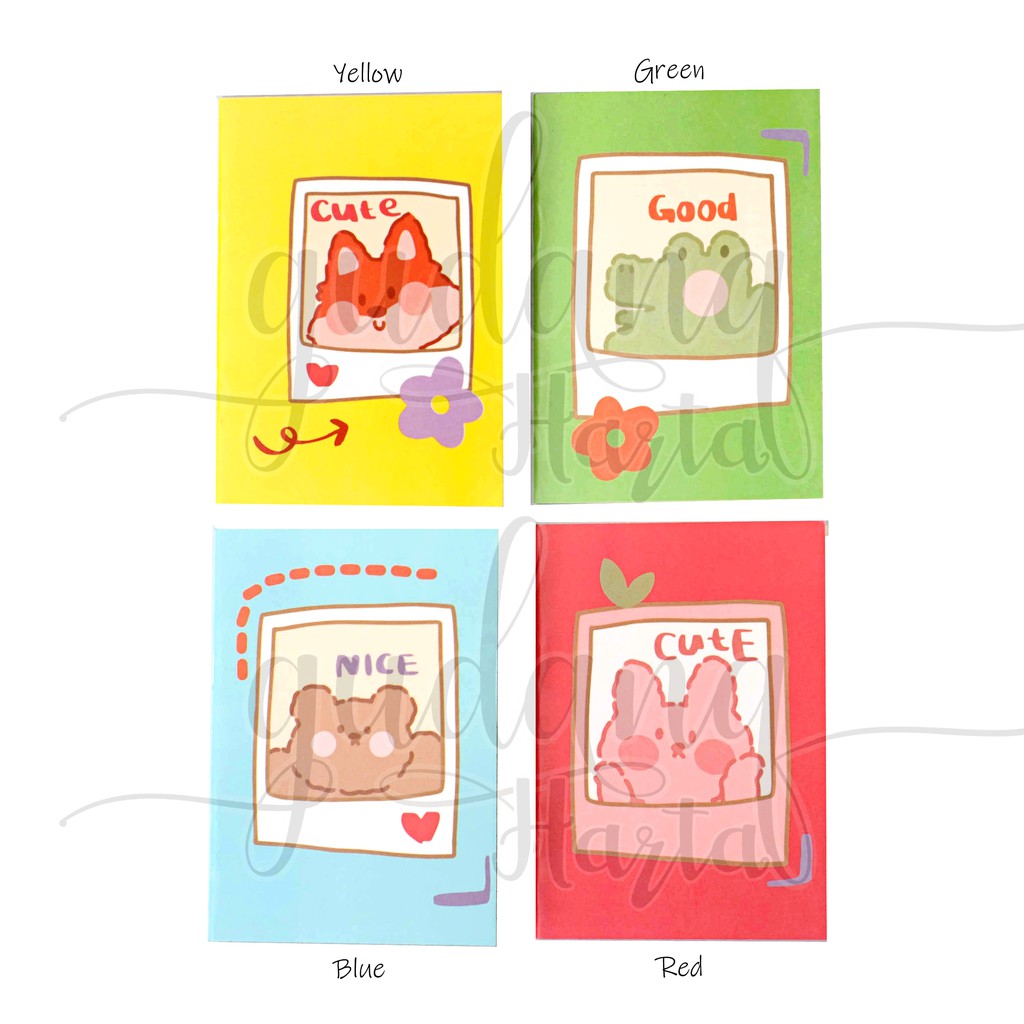 

Notebook Mini Animal Photos Buku Tulis Catatan Foto Hewan GCC 308317