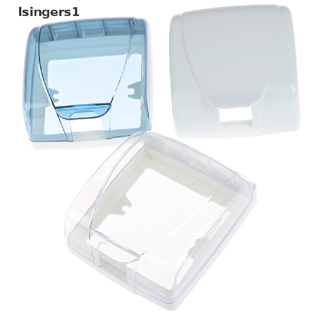 (lsingers1) Panel Stop Kontak Dinding Tipe 86 Bahan Plastik Anti Air