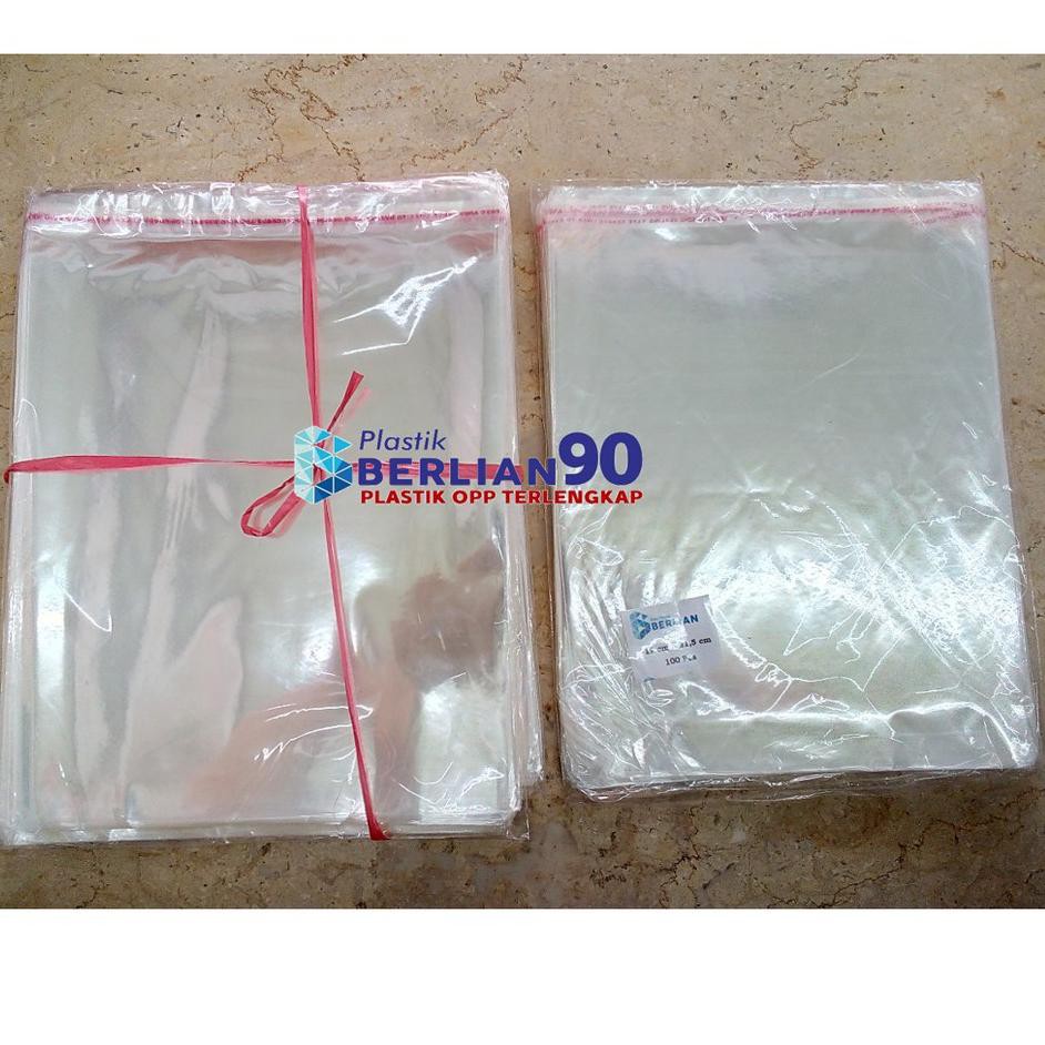 

★★ 069 Plastik OPP 15 X 20 CM 20 MIC 100LBR Lem Atau Seal / PLASTIK YASIN ❃ →