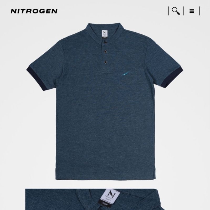BTKF- NITROGEN+Kaos Kerah Sanghai Polo Polos Distro/Kaos Pria Polos/Polo Shirt Polos