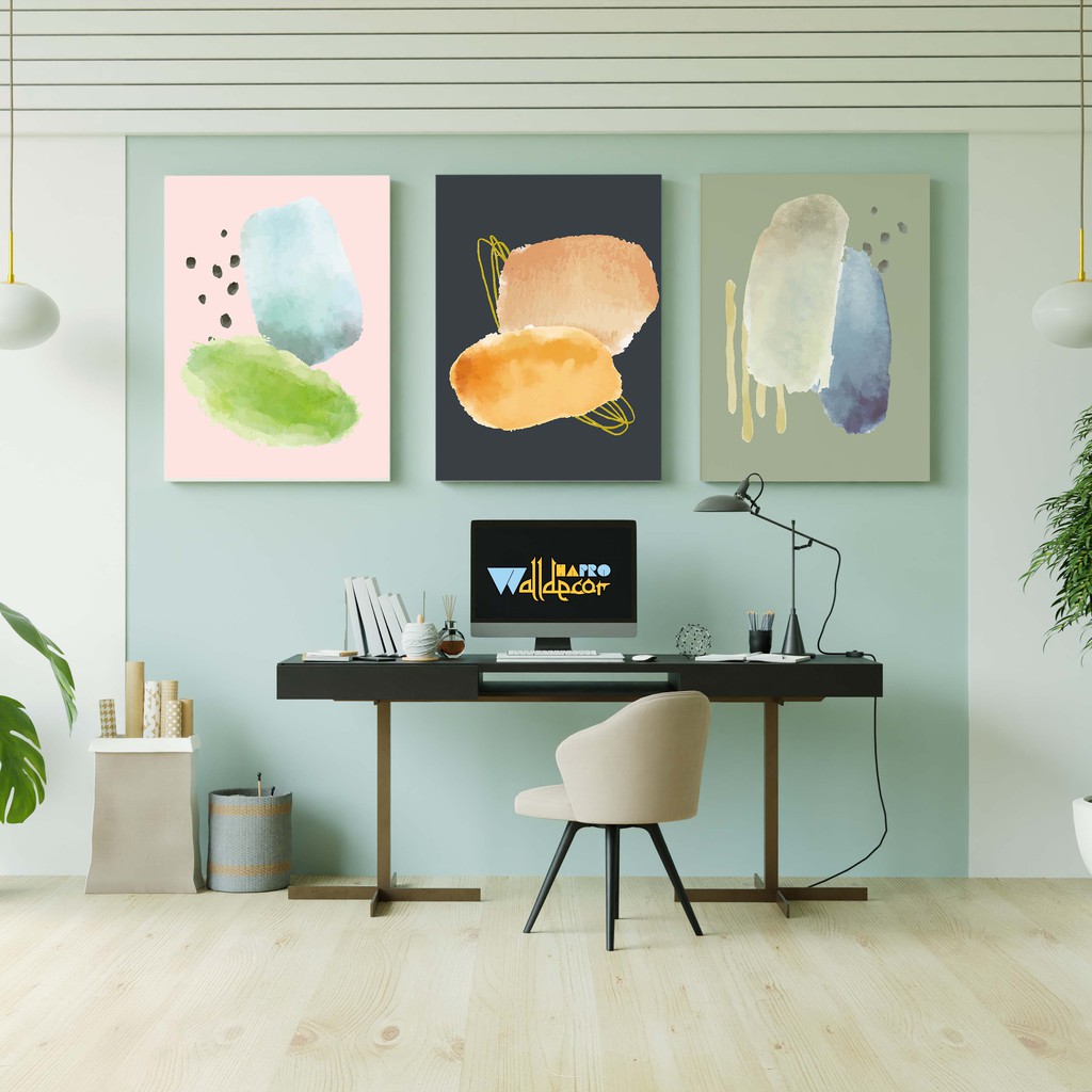 Wall Decor Hiasan Dinding Aesthetic Abstrak Art Ukuran Jumbo Pajangan Dinding Minimalis