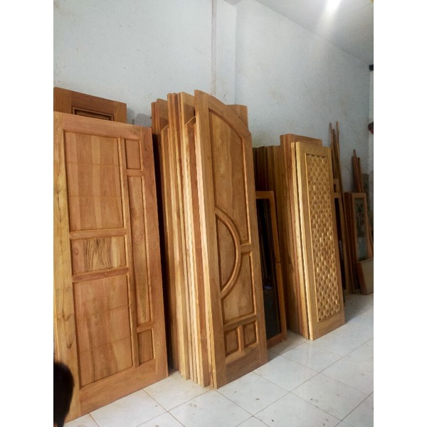 kusen pintu bahan jati / kusen jati / kusen rumah