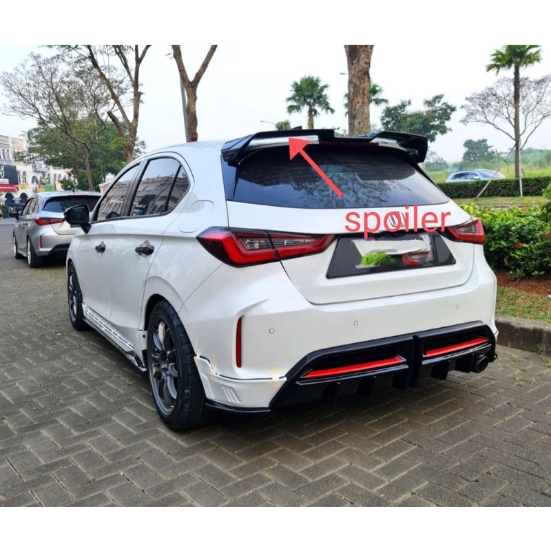 Spoiler wings Honda City Hatchback