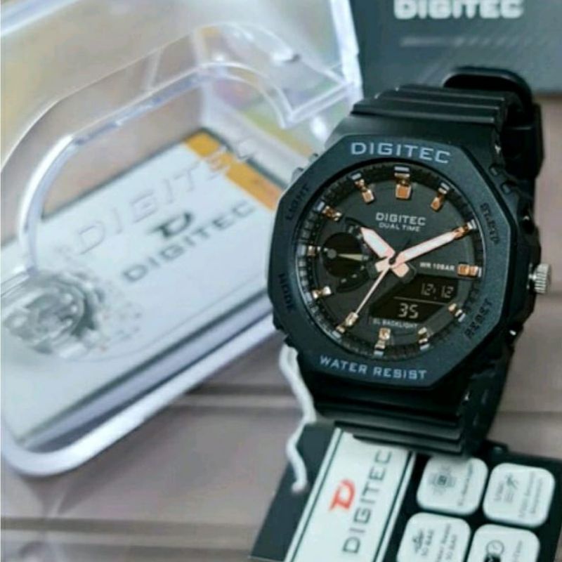 Jam Tangan Digitec 2100 Jam Tangan Pria Pilihan Terlaris Jam Tangan Dualtime Anti Air Digitec Outdoor