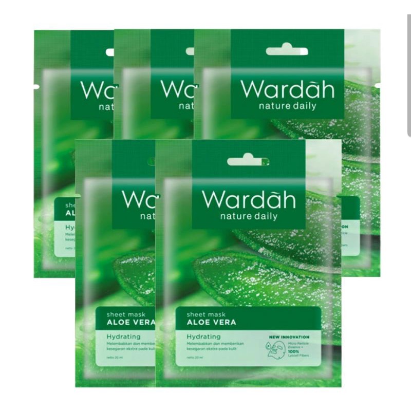 Wardah Nature Daily Sheet Mask Aloe Vera