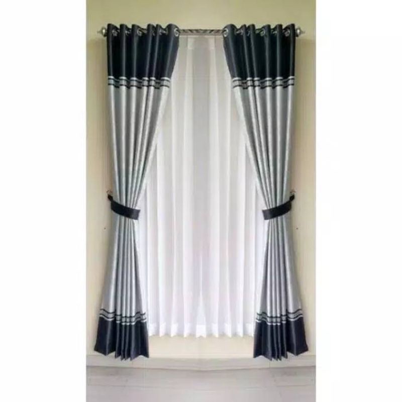 Gorden Sahabat - Gorden Minimalis Syani 140 x 200 Cm