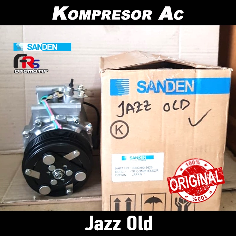 Kompresor Ac Jazz Lama Idsi Vtec City Compressor AC Jazz lama New city 2002-2007 Original