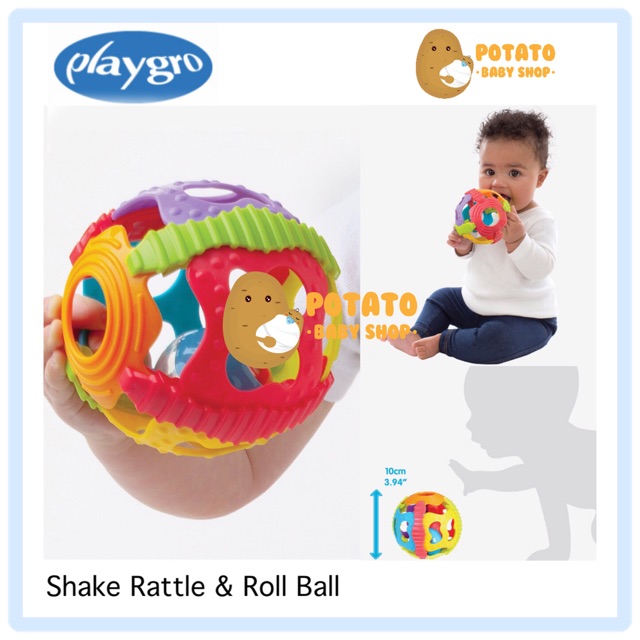 Playgro - Shake Rattle &amp; Roll Ball