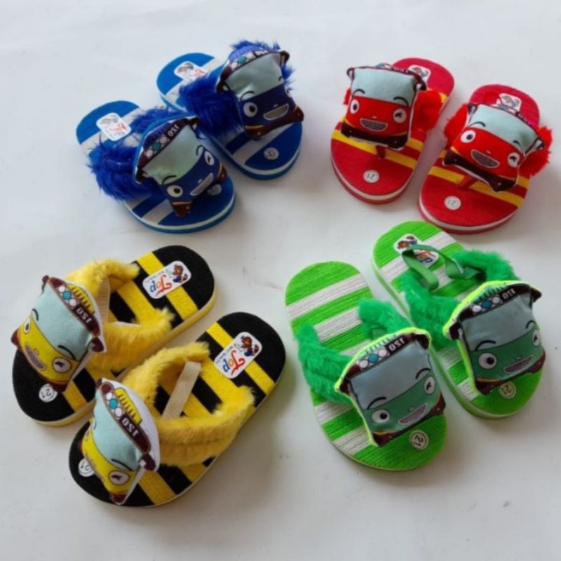 [1-3 TAHUN] Sandal Jepit Anak UNISEX BELANG Sendal anak CEWEK COWOK / SANDAL BABY KIDS BONEKA TAYO / SANDAL PREWALKER BAYI BONEKA TAYO