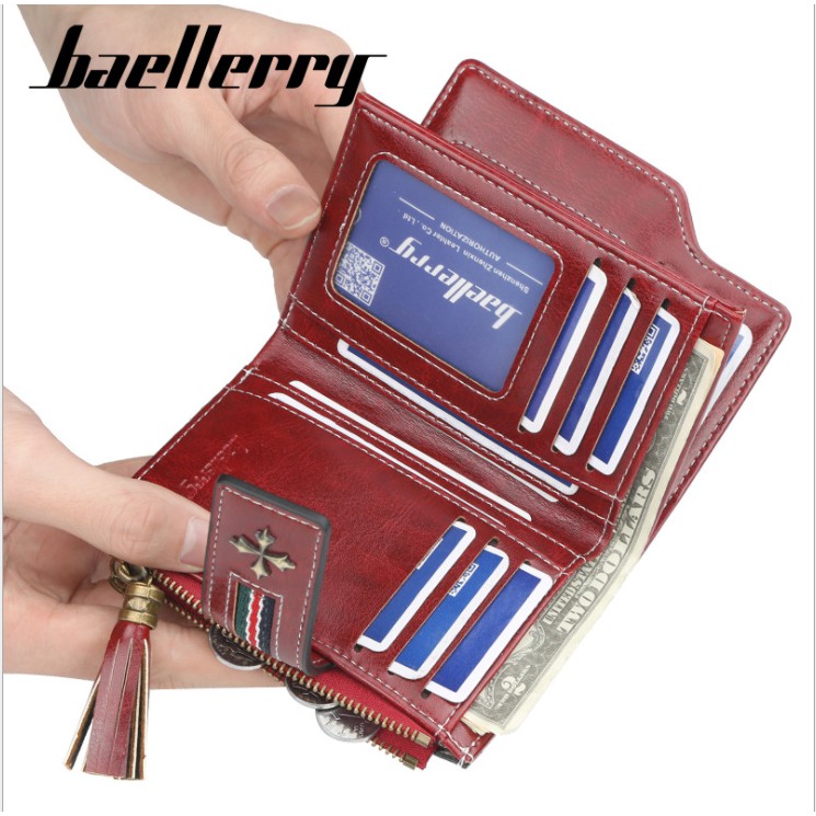 Dompet BAELLERRY Lipat Pendek N1636