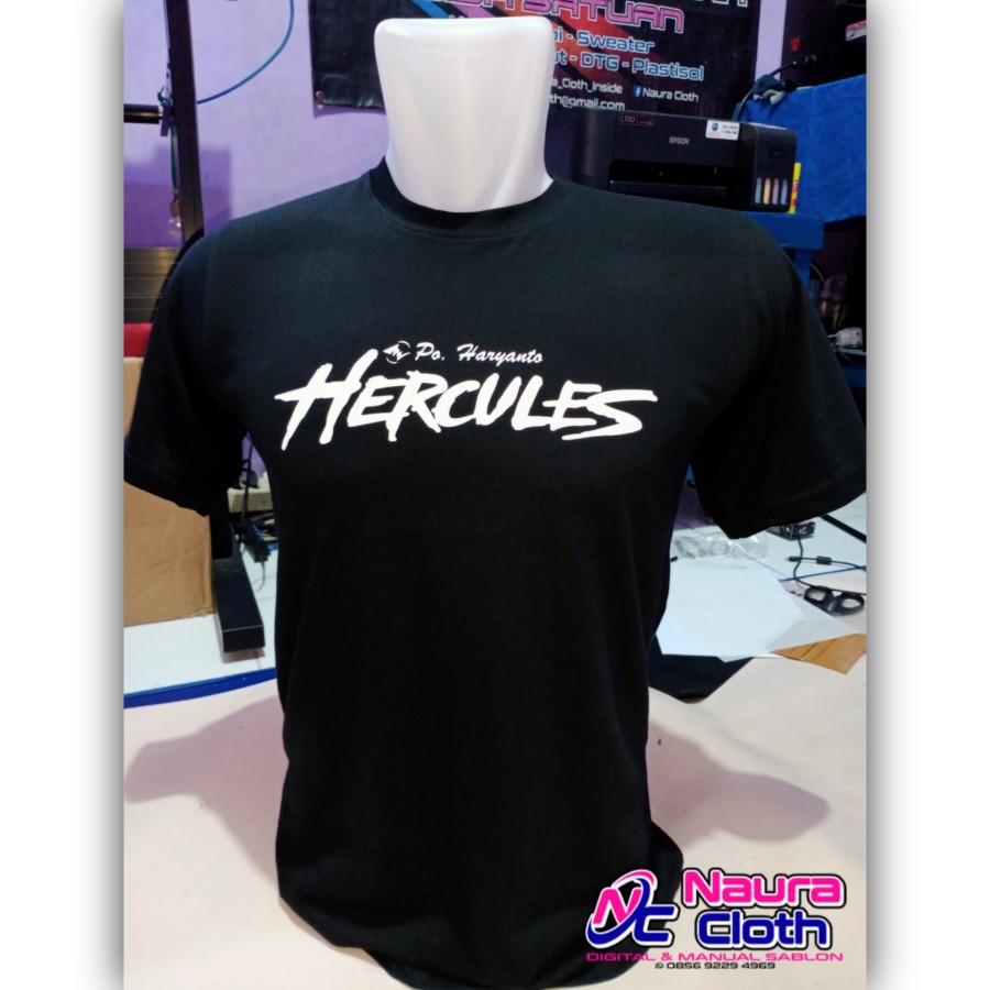 Kaos baju po haryanto hercules / kaos haryanto
