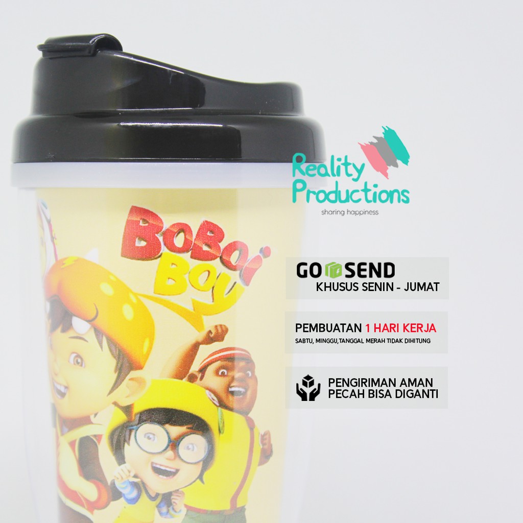 Exmoor Tumbler Boboiboy untuk Kado Ulang Tahun Anak