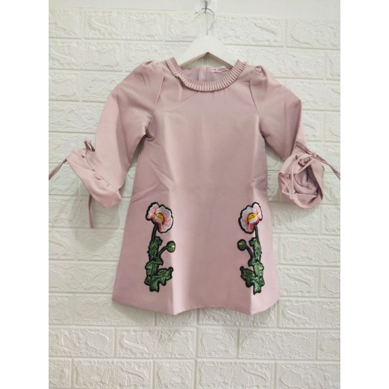 DRESS ANAK CEWEK KING KID BUNGA