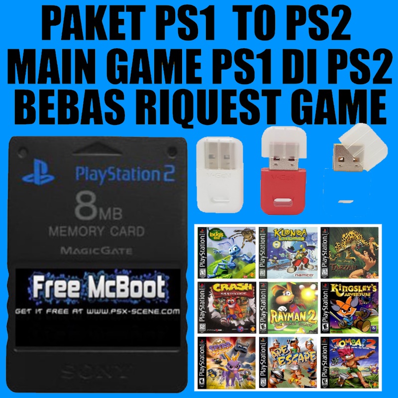 paket game ps1 untuk ps2 - main game ps1 di ps2
