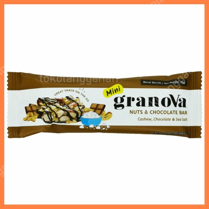 

Granova 26 Gr Snack Bar Nuts And Chocolate MA17