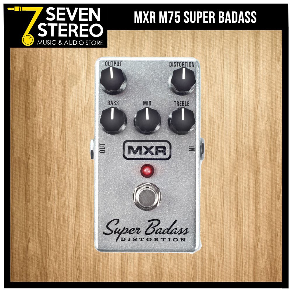 MXR M75 Super Badass Distortion Effect Pedal