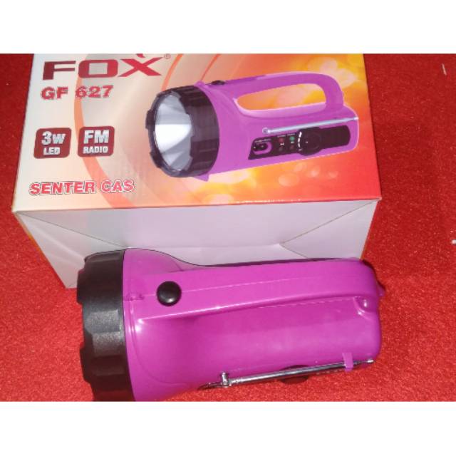 SENTER BESAR + RADIO FM FOX GF627. MANTAFF. GOOD QUALITY