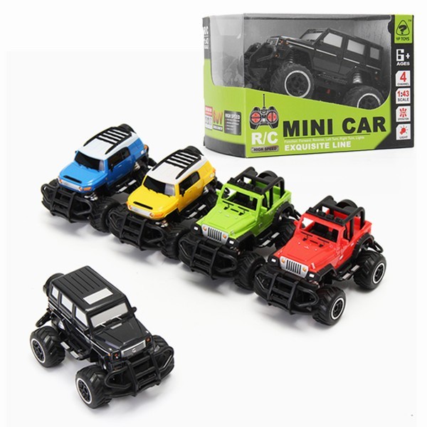 rc offroad - rc off road - jeep mini car 1:43