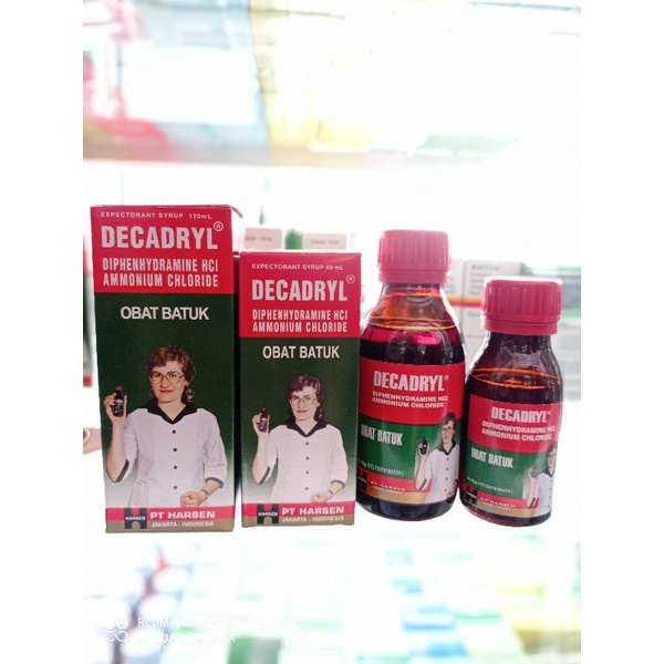 

DECADRYL OBAT BATUK EKSPEKTORAN 60ML DAN 120 ML