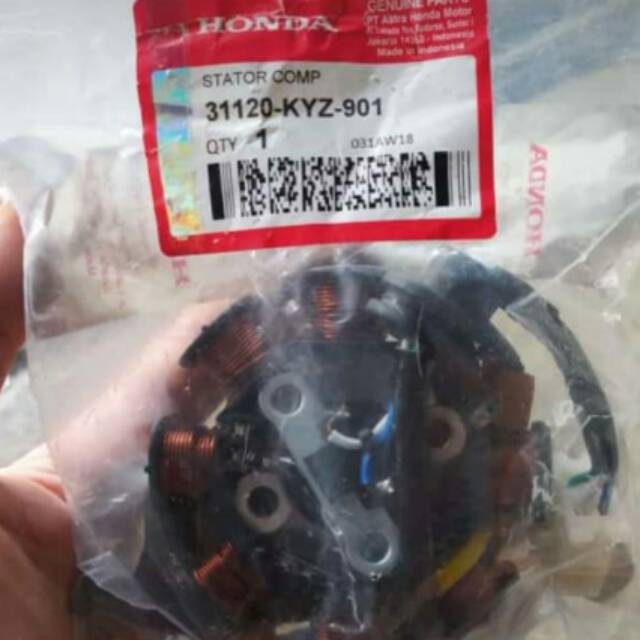 STATOR COMP SPUL SUPRA X 125 HELM IN 31120-KYZ-901