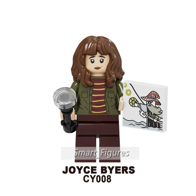 Mainan Action Figure Stranger Things Demogorgon Eleven Joyce Byers Lucas Sinclair CY1001 WM863