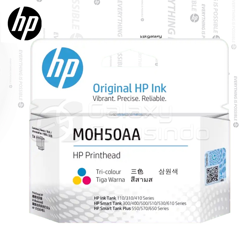 HP Printhead MOH50AA Color Cartridge - MOH50A Warna