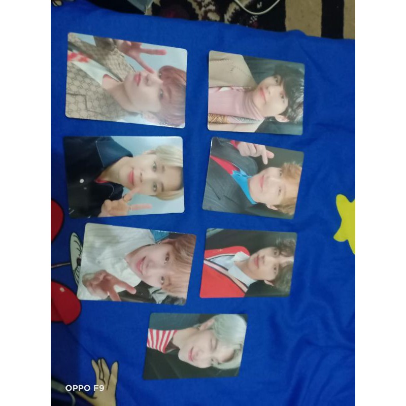 Photocard Official BTS - PC Lightstick / PoCa RM Jin J-Hope Suga Jimin Taehyung Jungkook (BACA DESKR