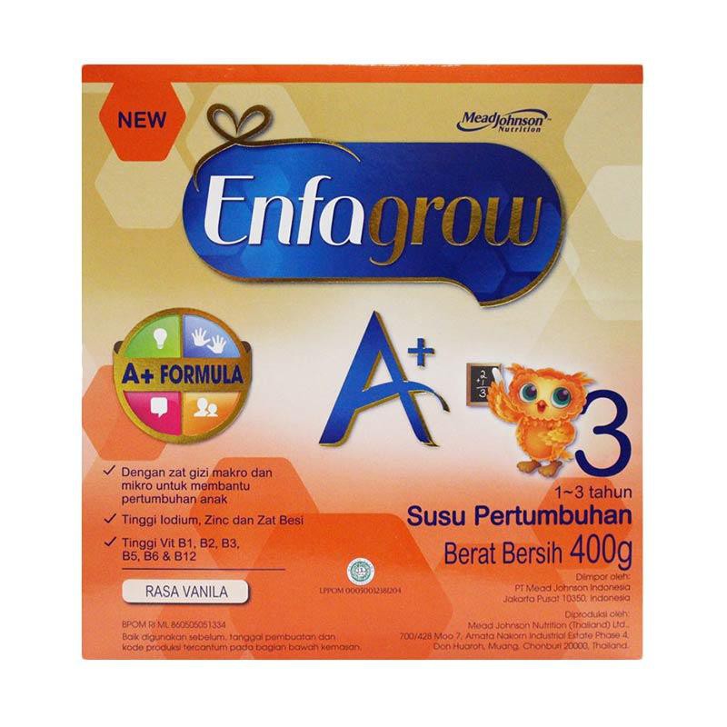 

Enfagrow A+ 3 Vanila Susu Formula 400 gram