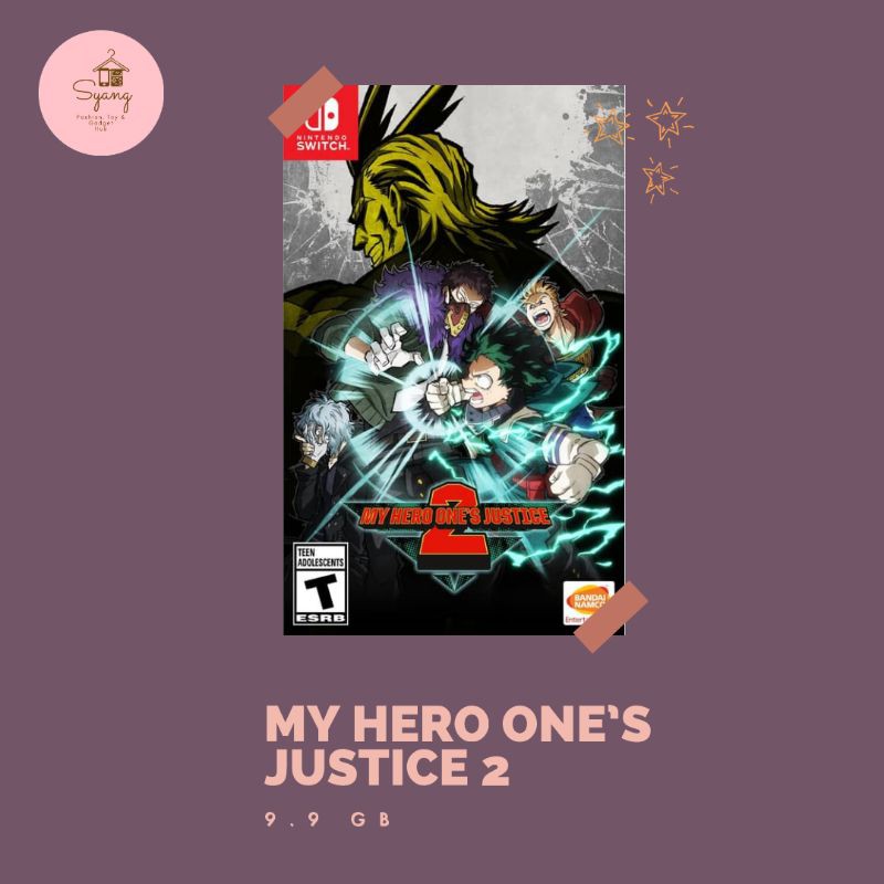 MY HERO ONE'S JUSTICE 2 Nintendo Switch One Ones