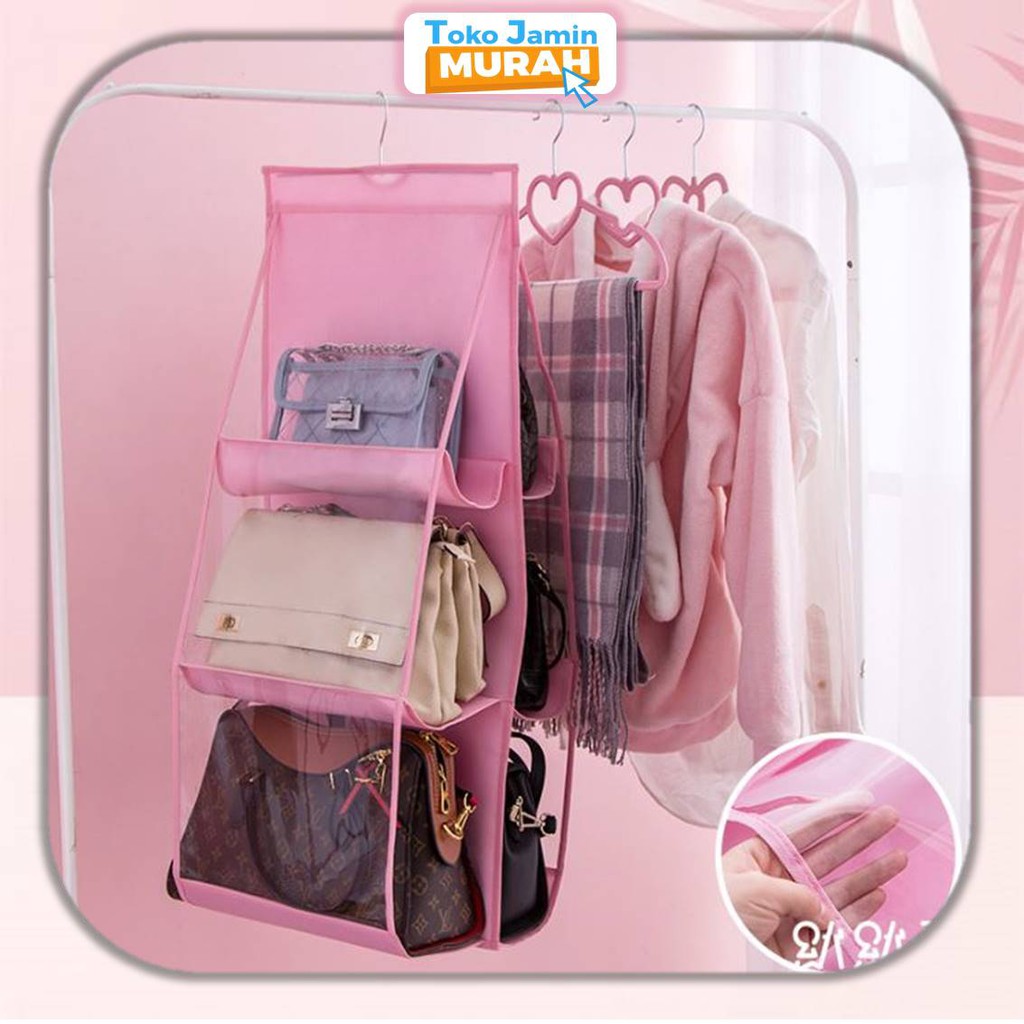 COD TJM Gantungan Tempat Penyimpanan Tas Hanging Bag COD TJM Gantungan Tempat Penyimpanan Tas Hanging Bag