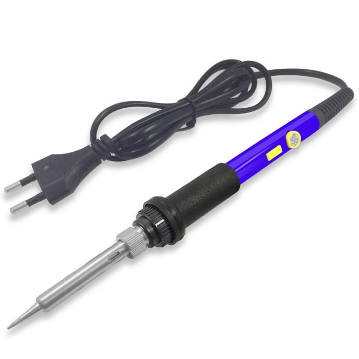 Las Solder Elektrik Adjustable Temperature 220V 60W Blue