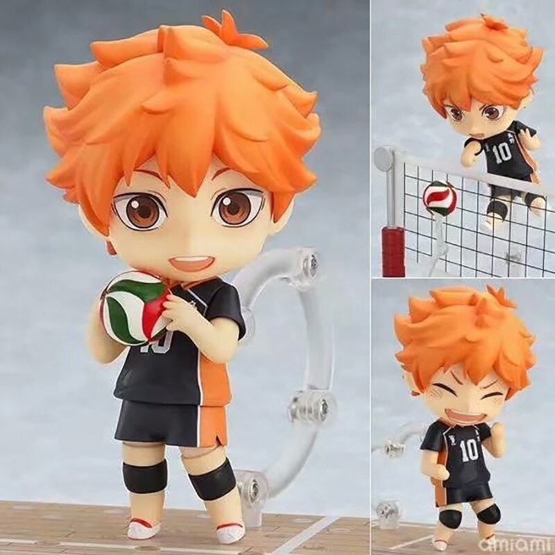 Mainan Boneka Action Figure Nendoroid Haikyuu Anime Hinata Shoyo Kageyama Tobio Oikawa Toru Kozume Kenma