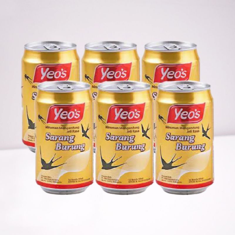 Jual Yeos / Yeo's Minuman Jelly Sarang Burung Walet Bird Nest 300 ml X