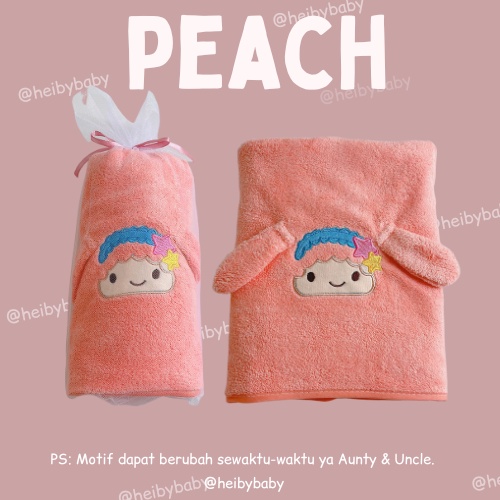 Cotton Candy Baby Towel / Handuk Bayi / Kado Bayi / Kado Lahiran - Character Mix