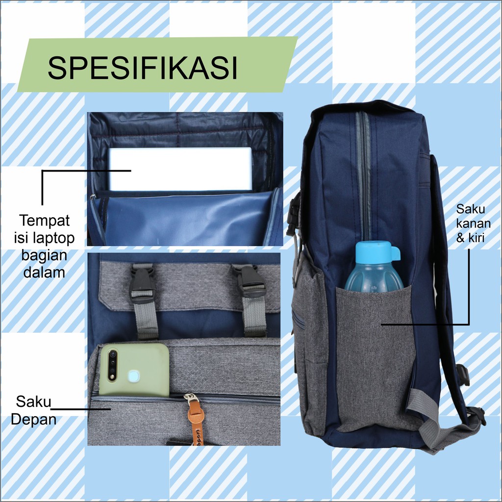 Ransel Distro Extreme Tas Punggung Tas Sekolah Laptop SMP SMA Kuliah Backpack Pria Keren Murah Awet