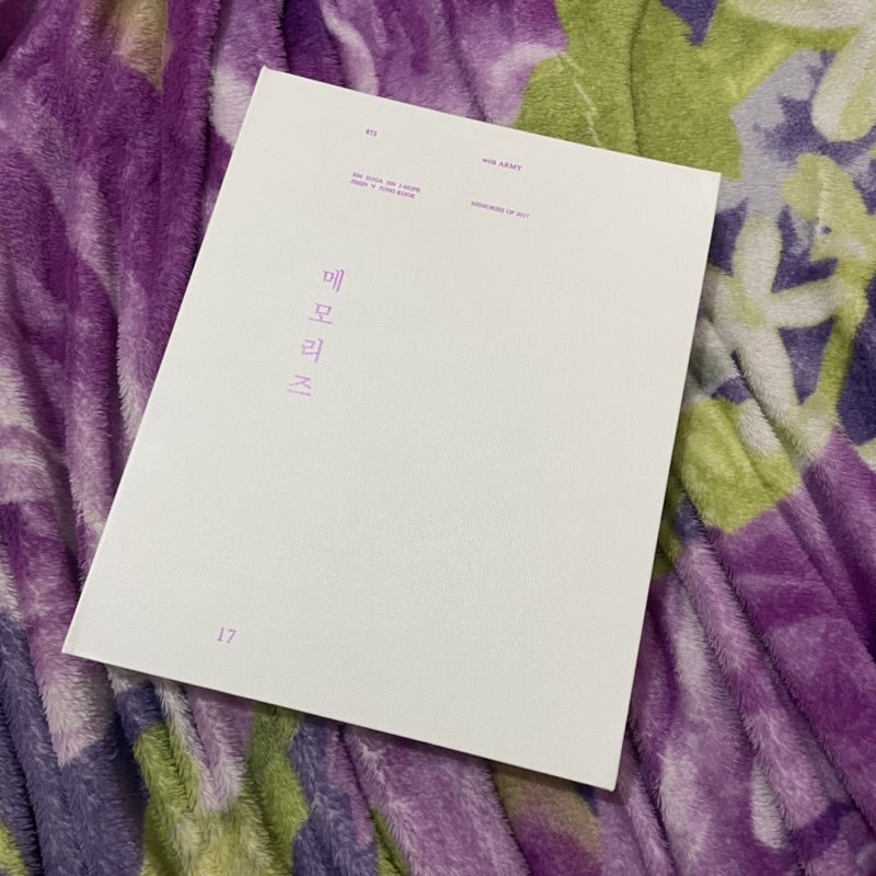 BTS MEMORIES 2017 FULLSET PC YOONGI SUGA