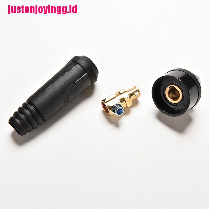 (justenjoyingg.id) Konektor Kabel Quick Fitting + Socket DKJ10-25 &amp; DKZ10-25 Las