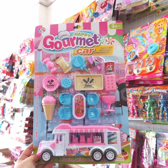 LI 5 HAPPY GOURMET CAR MAINAN ANAK ANAK