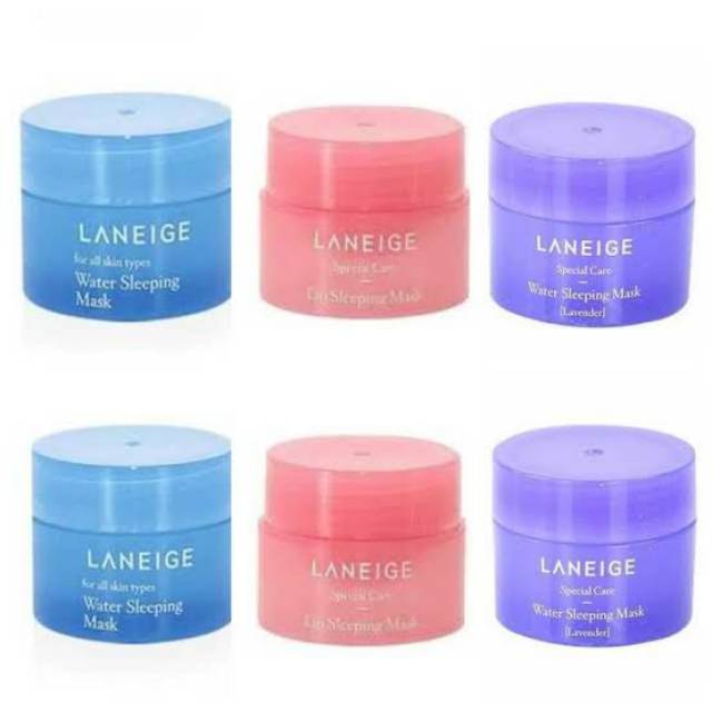 LANEIGE water sleeping mask / lip sleeping mask