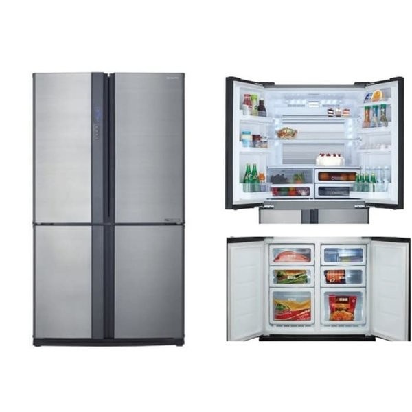 SHARP KULKAS SIDE BY SIDE 4 PINTU SJ-IF90PB-SL