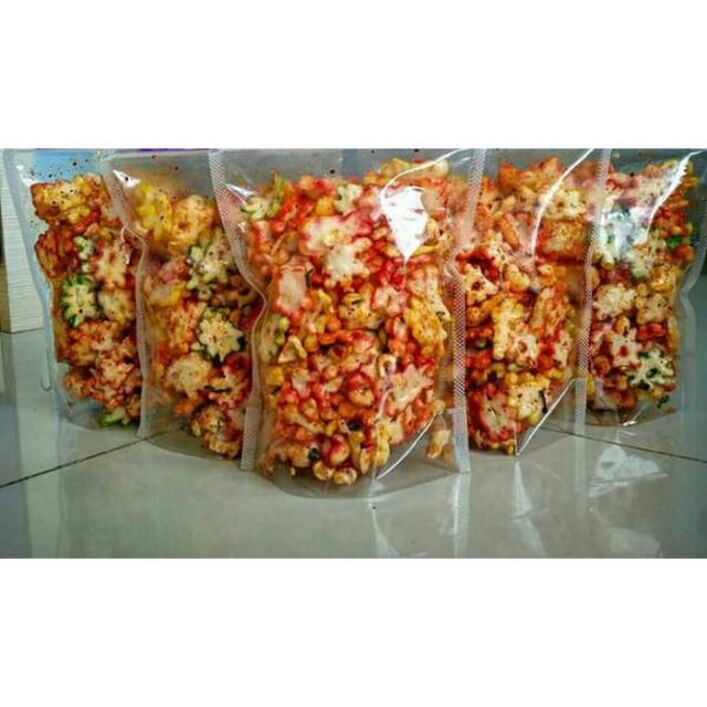 Jual Kerupuk Seblak Bunga 1kg Shopee Indonesia