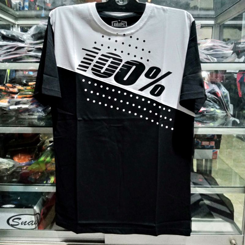 KAOS T-SHIRT MX TRAIL MOTOR CROSS 100 PERSEN