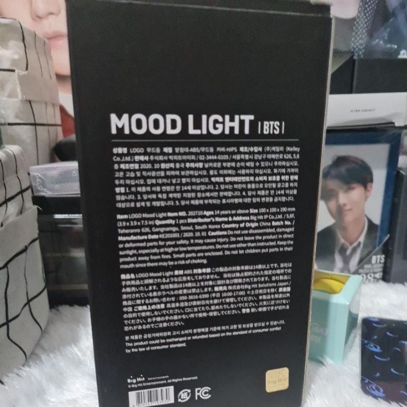 READY OFFICIAL BTS MOOD LIGHT