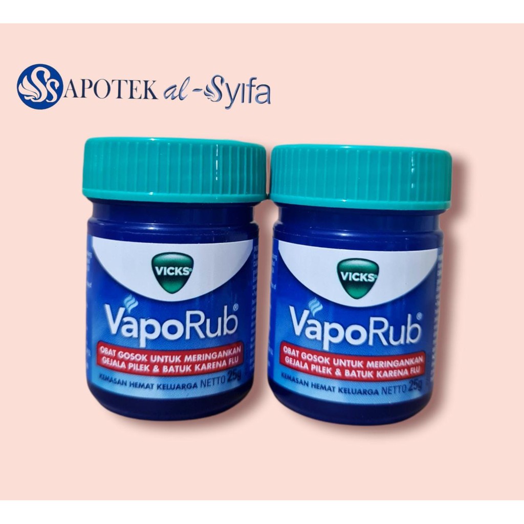 Vicks Formula 44 VapoRub/Obat Gosok Melegakan Batuk dan Pilek akibat Flu 10gr/25gr/50gr