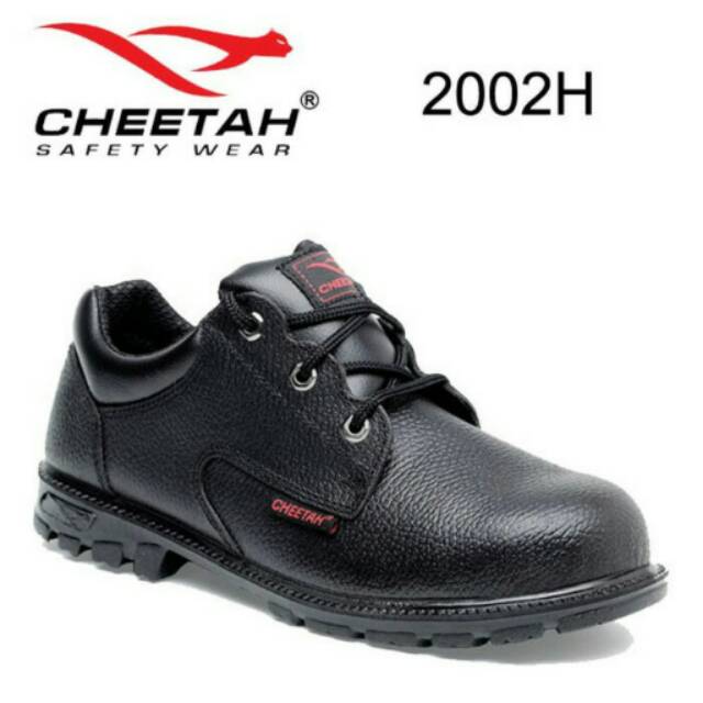 Sepatu safety shoes cheetah 2002h | Shopee Indonesia