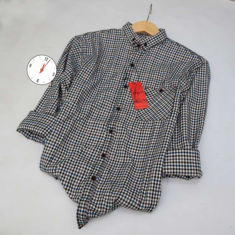 KEMEJA FLANEL BEG SEZE SUPER PREMIUM LANGAN PANJANG  UNISEX LIMITID