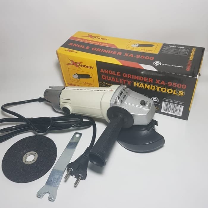 Industrial Xander Angle Hand Grinder XA-9500 Mesin Gerinda Tangan