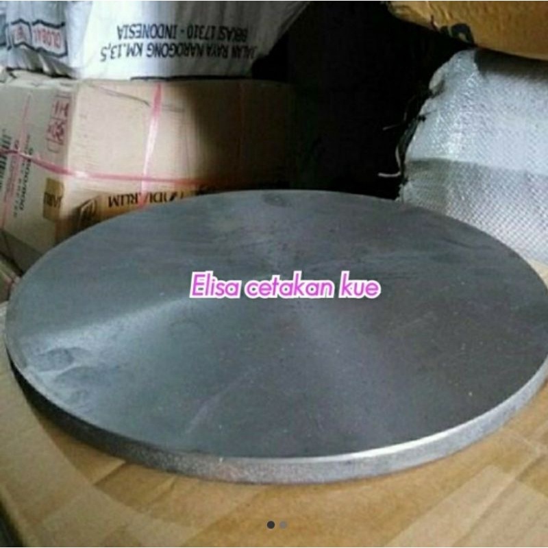 Wajan Crepes Besi 40 cm / Loyang Crepes Besi Cor / Cetakan Kue Crepes